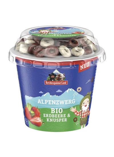 BIO Jogurt jahodov� s �oko-krou�ky (BGL)